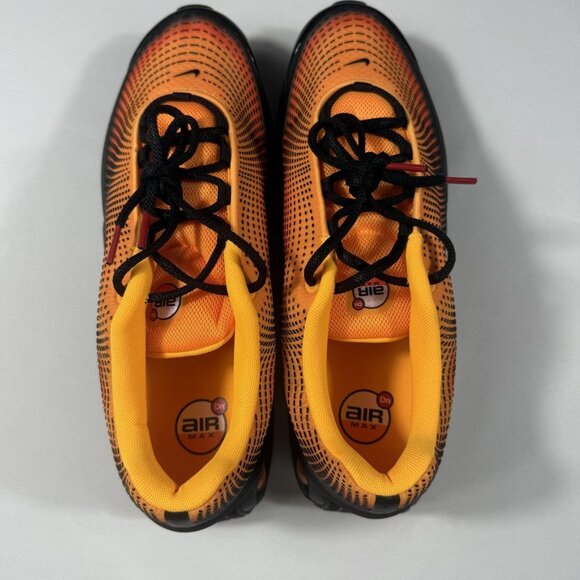 New Nike Air Max Dn Shoes Mens Size 12 Orange Black Gradient Running Sneakers - Picture 5 of 8